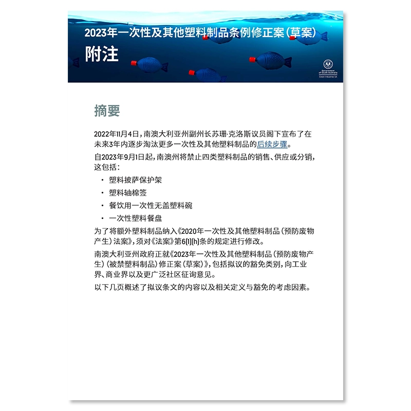 2023 SUP Amendment Regulations Explanatory Note - Chinese Standard